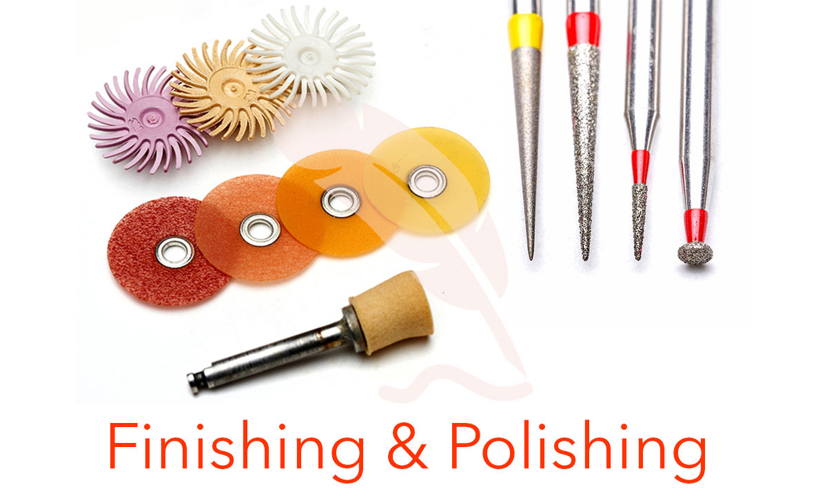 Finishing & Polishing of Composite resin